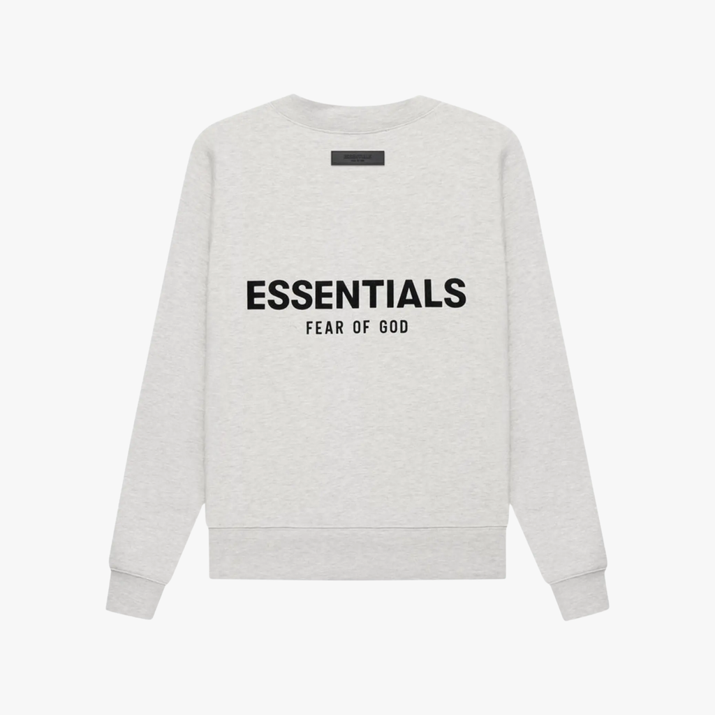 Essentials Fear Of God Light Oatmeal Crewneck