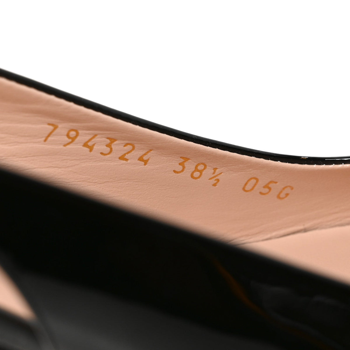 Vernice Crystal Horsebit Lady Slingback Pumps 38.5 Black