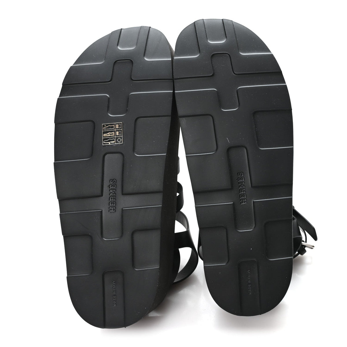 Calfskin Nylon Jupiter Sandals 40 Black