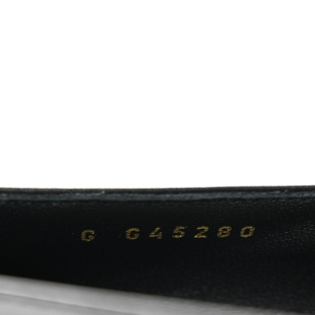 Calfskin Patent Mary Janes Flats 41 Black