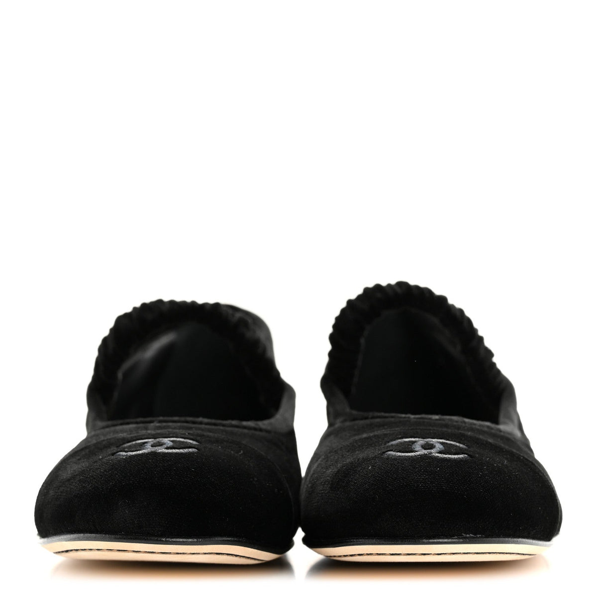 Velvet Mary Jane Flats 39 Black