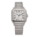 Stainless Steel 35mm Santos de Cartier Automatic Watch
