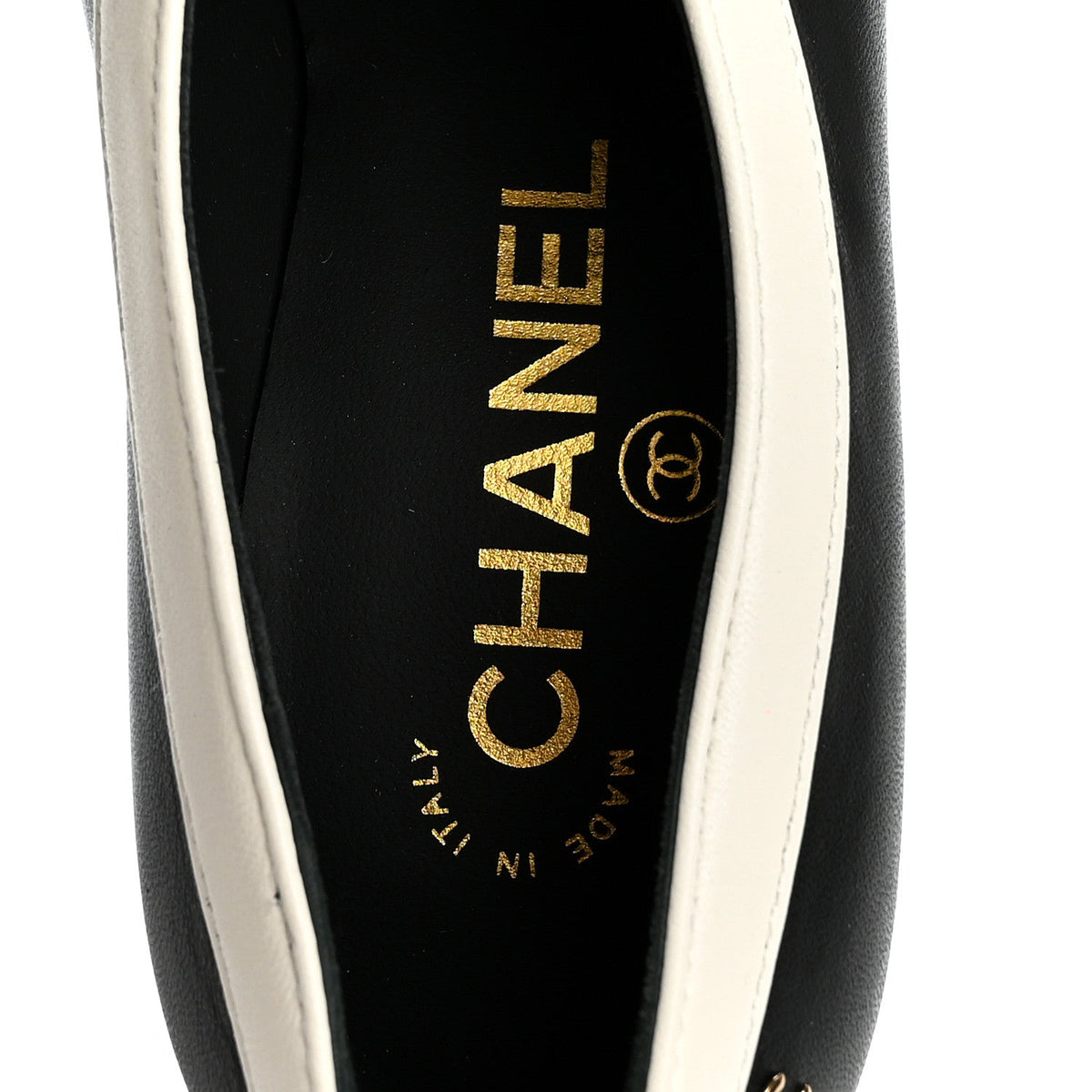 Lambskin Pumps 35.5 Black Ivory