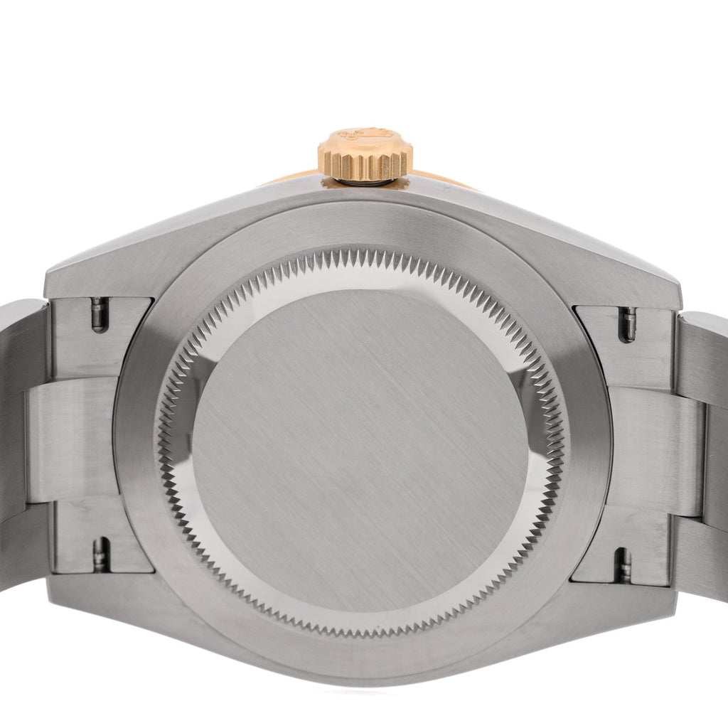 Stainless Steel 18K Yellow Gold 41mm Oyster Perpetual 100th Anniversary Watch Slate 134303