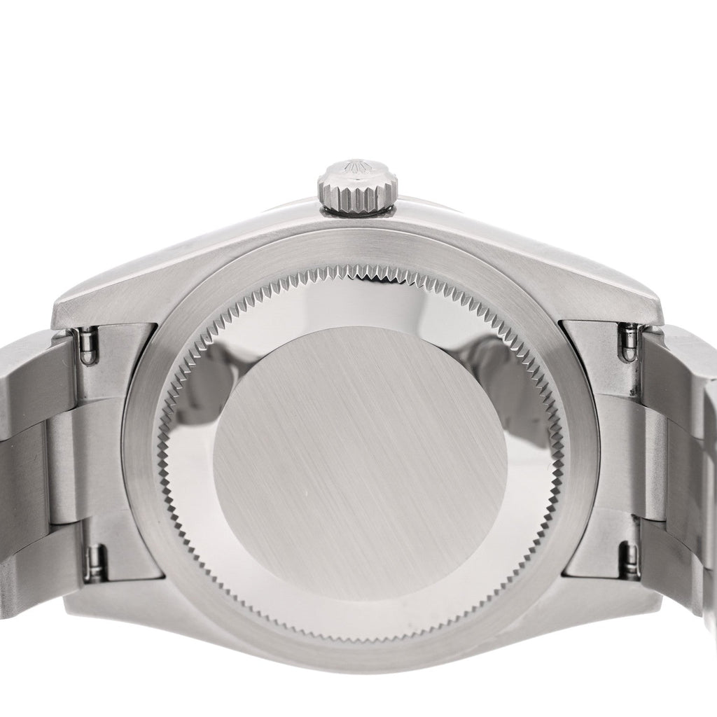 Stainless Steel 34mm Oyster Perpetual Watch Silver 124200