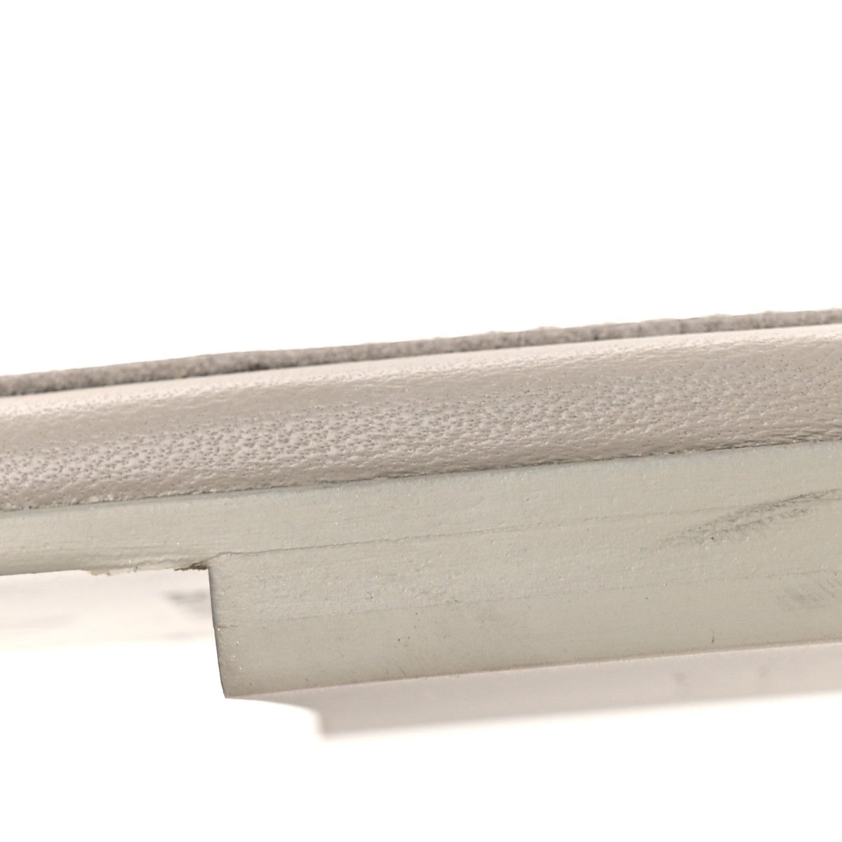 Lambskin Quilted Turnlock Flat Mules 39.5 Light Gray