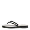 Goatskin CC Times Square Thong Sandals 37 Black