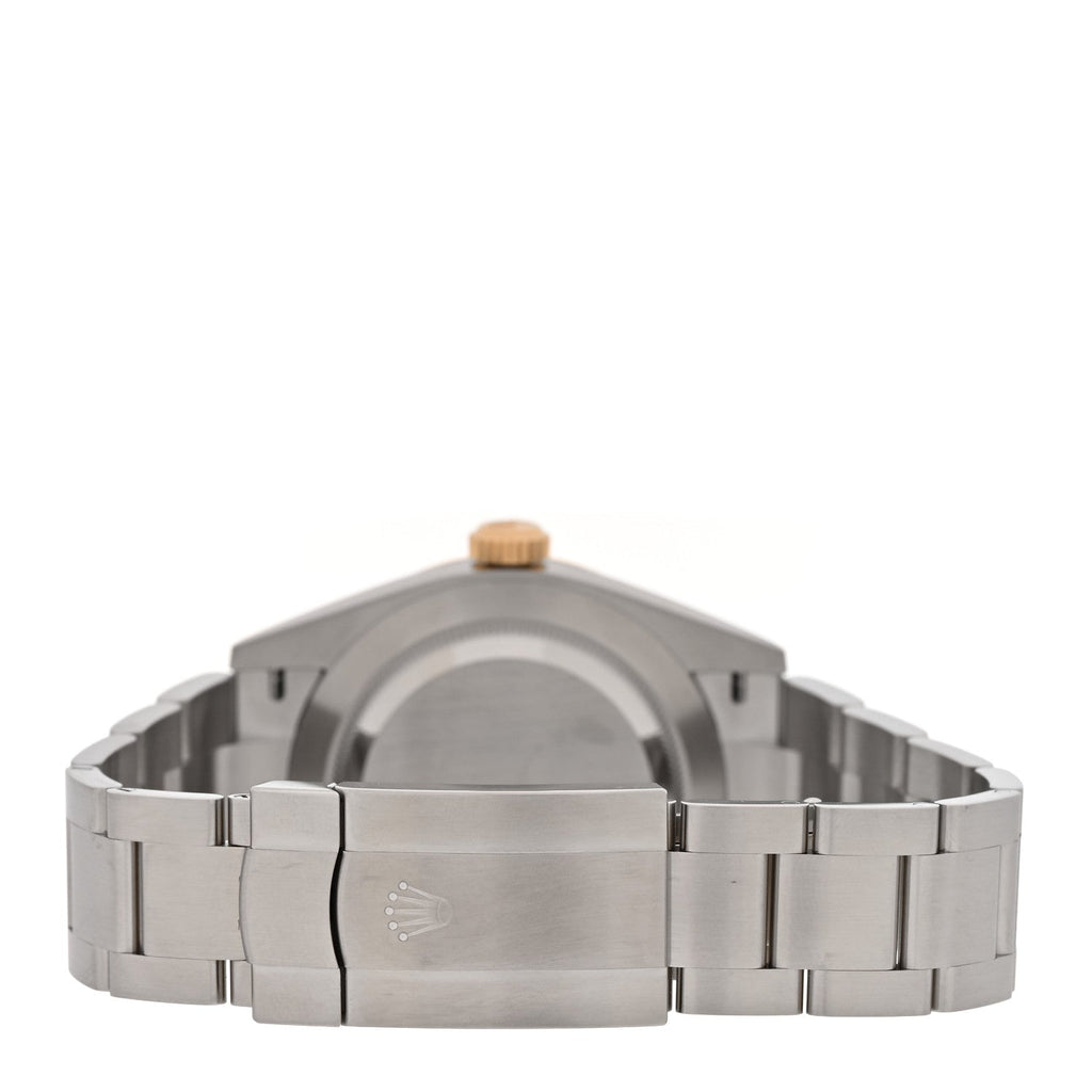 Stainless Steel 18K Yellow Gold 41mm Oyster Perpetual 100th Anniversary Watch Slate 134303