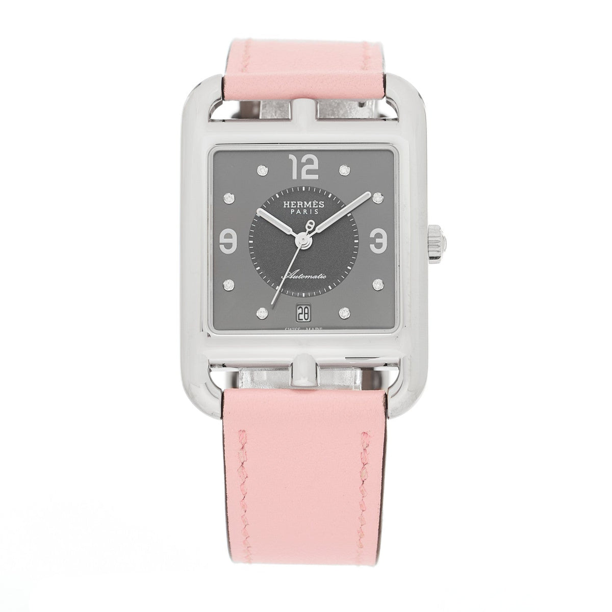 Stainless Steel Swift Diamond 29mm Cape Cod Automatic Watch Rose Sakura