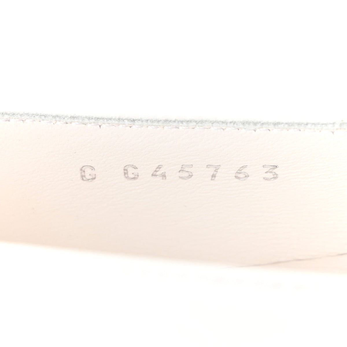Shiny Lambskin Grosgrain Pearl Mary Janes Flats 36 White Black