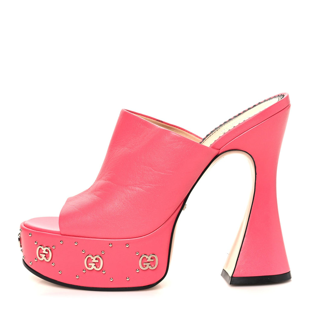 Malaga Kid Janaya 150mm Platform Sandals 38.5 Rhodamine Pink