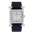 Stainless Steel Swift 21mm Heure H Hour Quartz Watch Iris