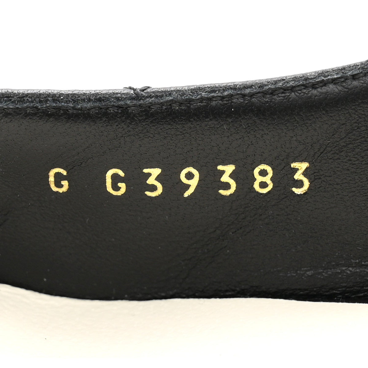 Lambskin Patent Quilted Cap Toe Mary Jane Flats 36 Black