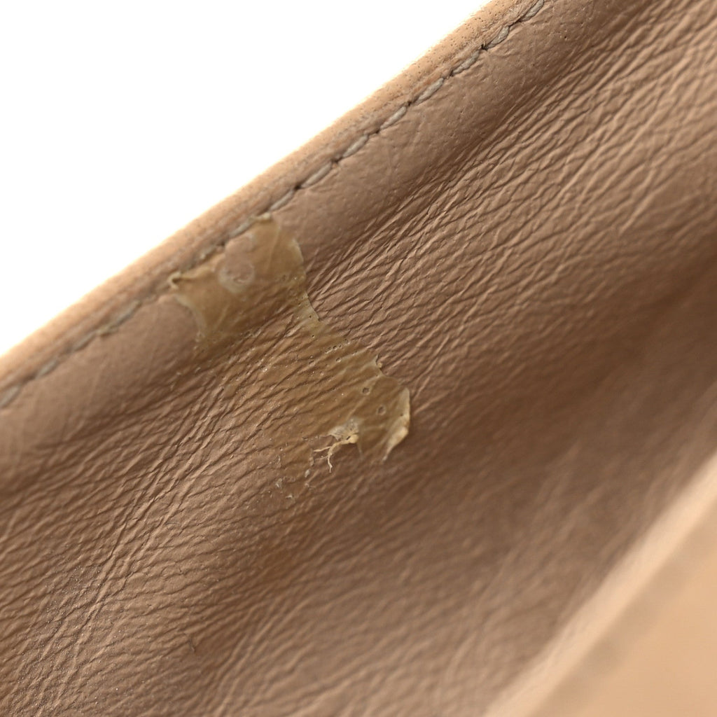 Lambskin CC Espadrilles 37 Beige Black