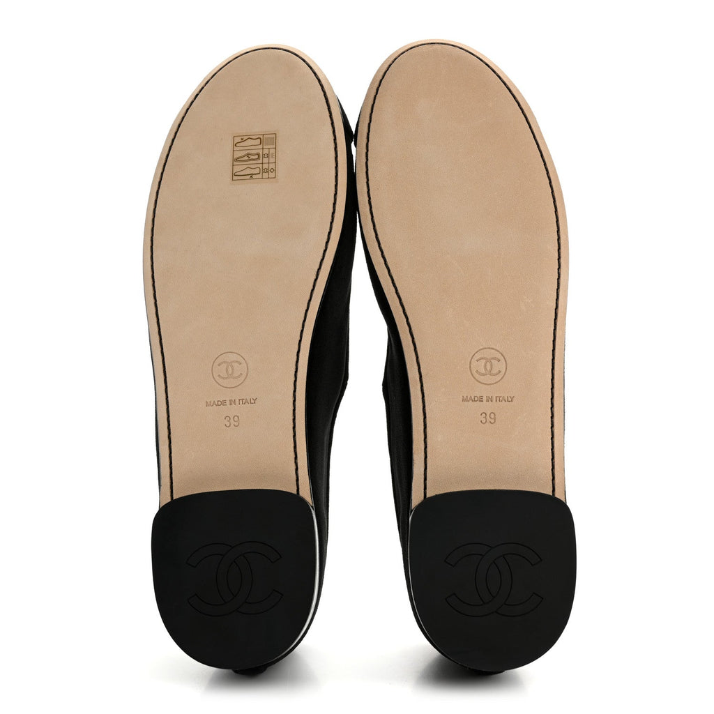 Velvet Mary Jane Flats 39 Black