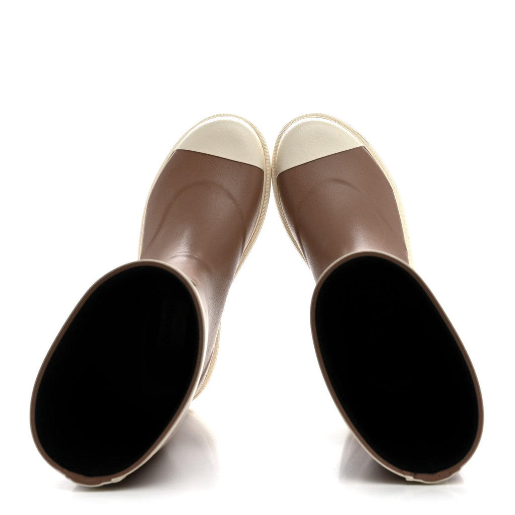 Caoutchouk CC High Boots 39 Beige White