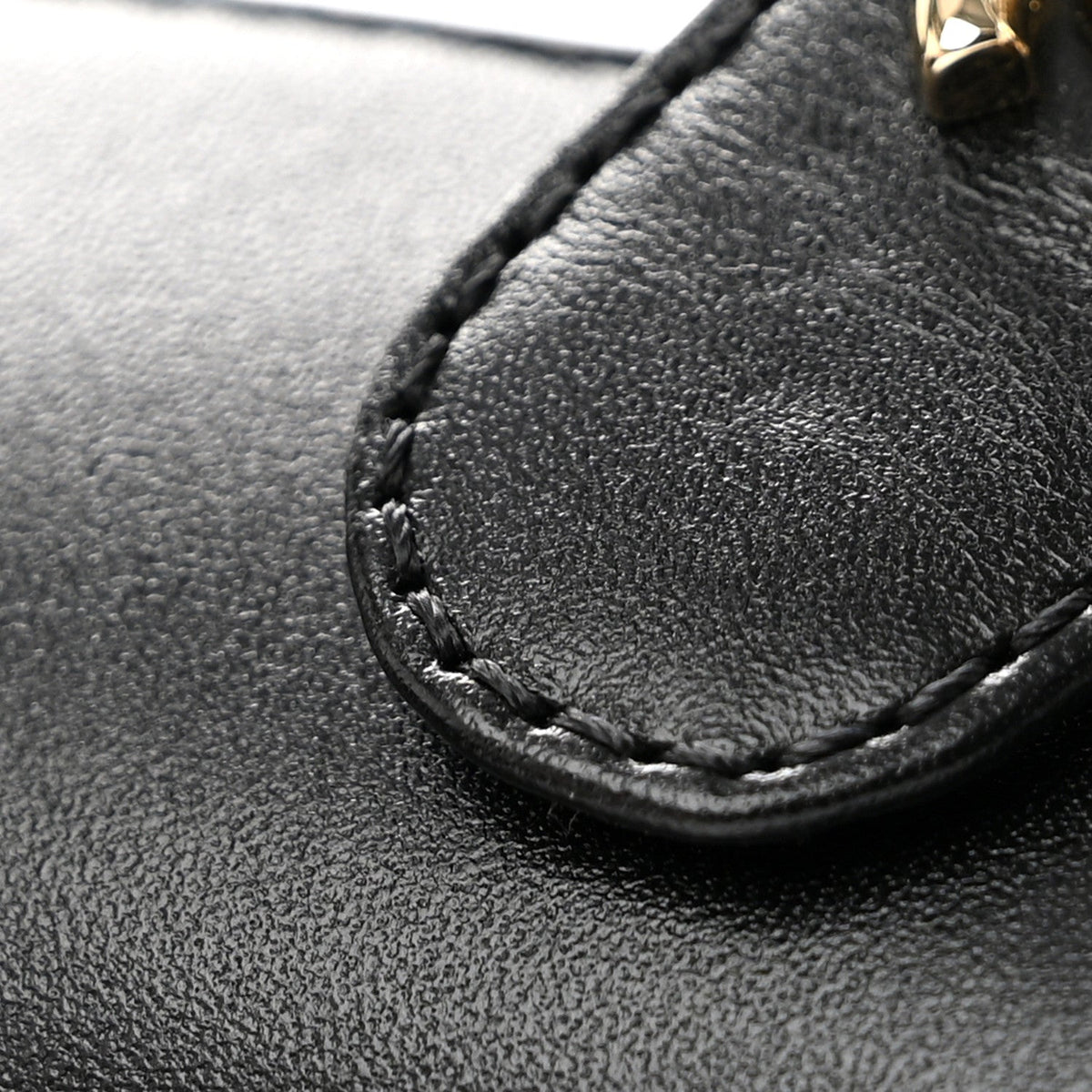 Calfskin Patent Mary Janes Flats 41 Black