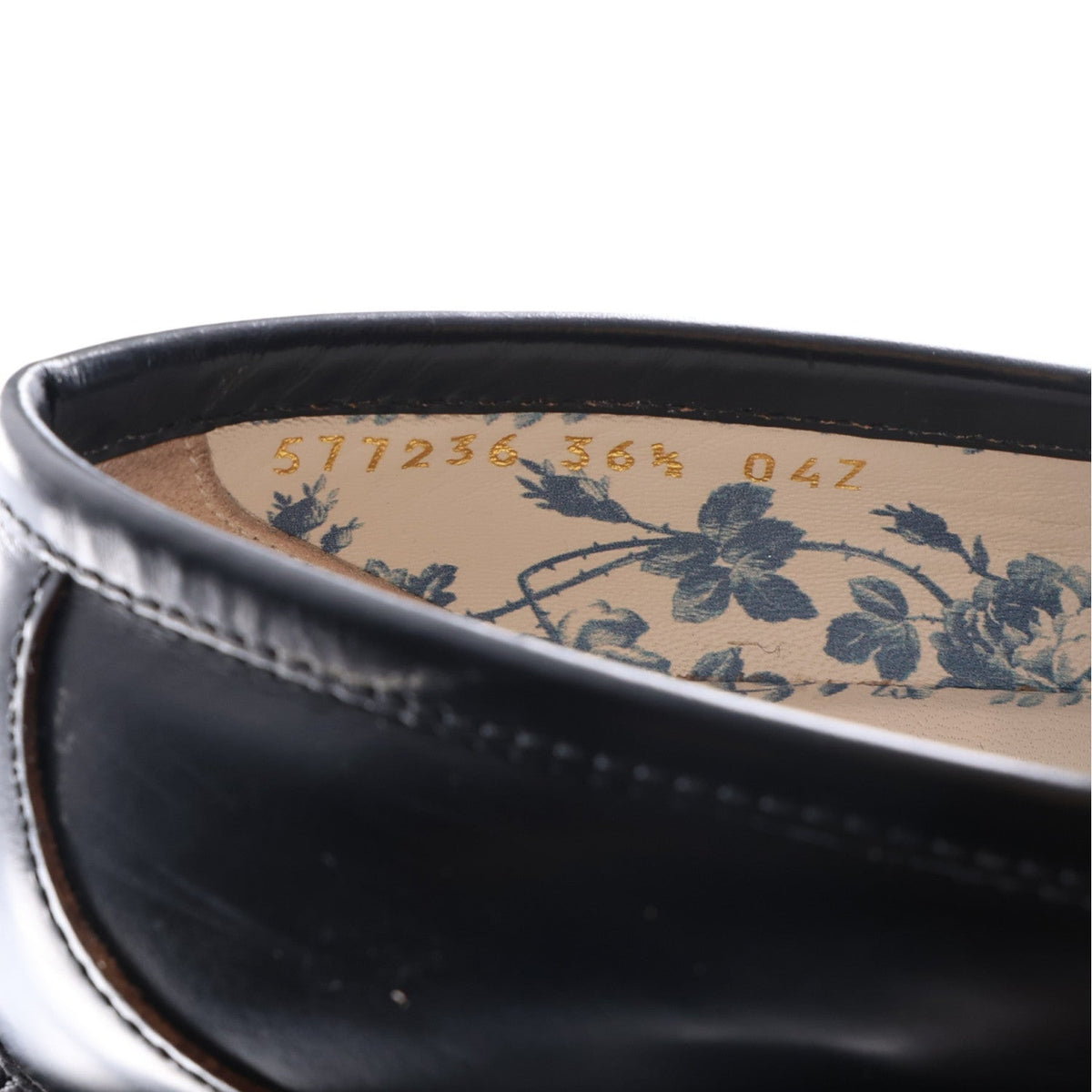 Cordovan Lux Womens Harald Horsebit 25mm Platform Loafers 36.5 Black