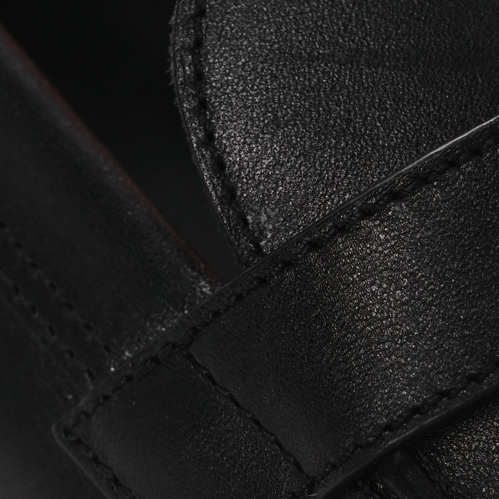 Calfskin Destin Loafer 41 Black