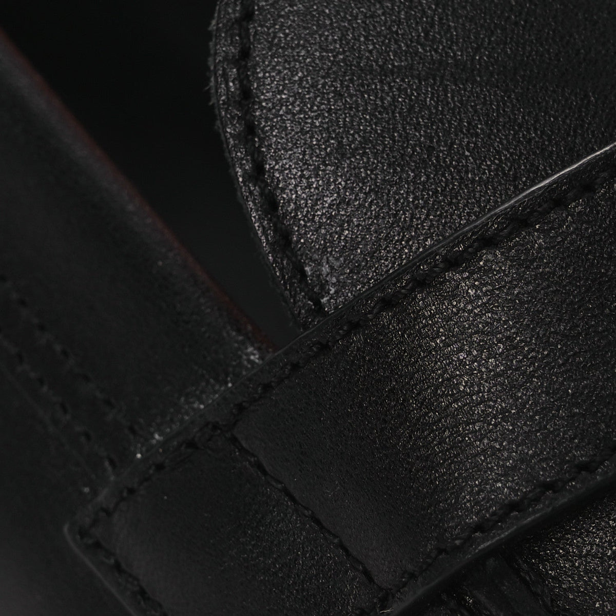 Calfskin Destin Loafer 41 Black