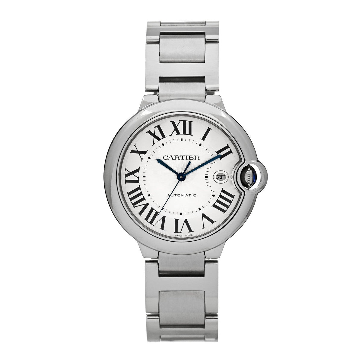 Stainless Steel 42mm Ballon Bleu De Cartier Automatic Watch
