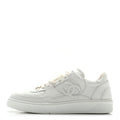 Calfskin CC Womens Sneakers 39.5 White