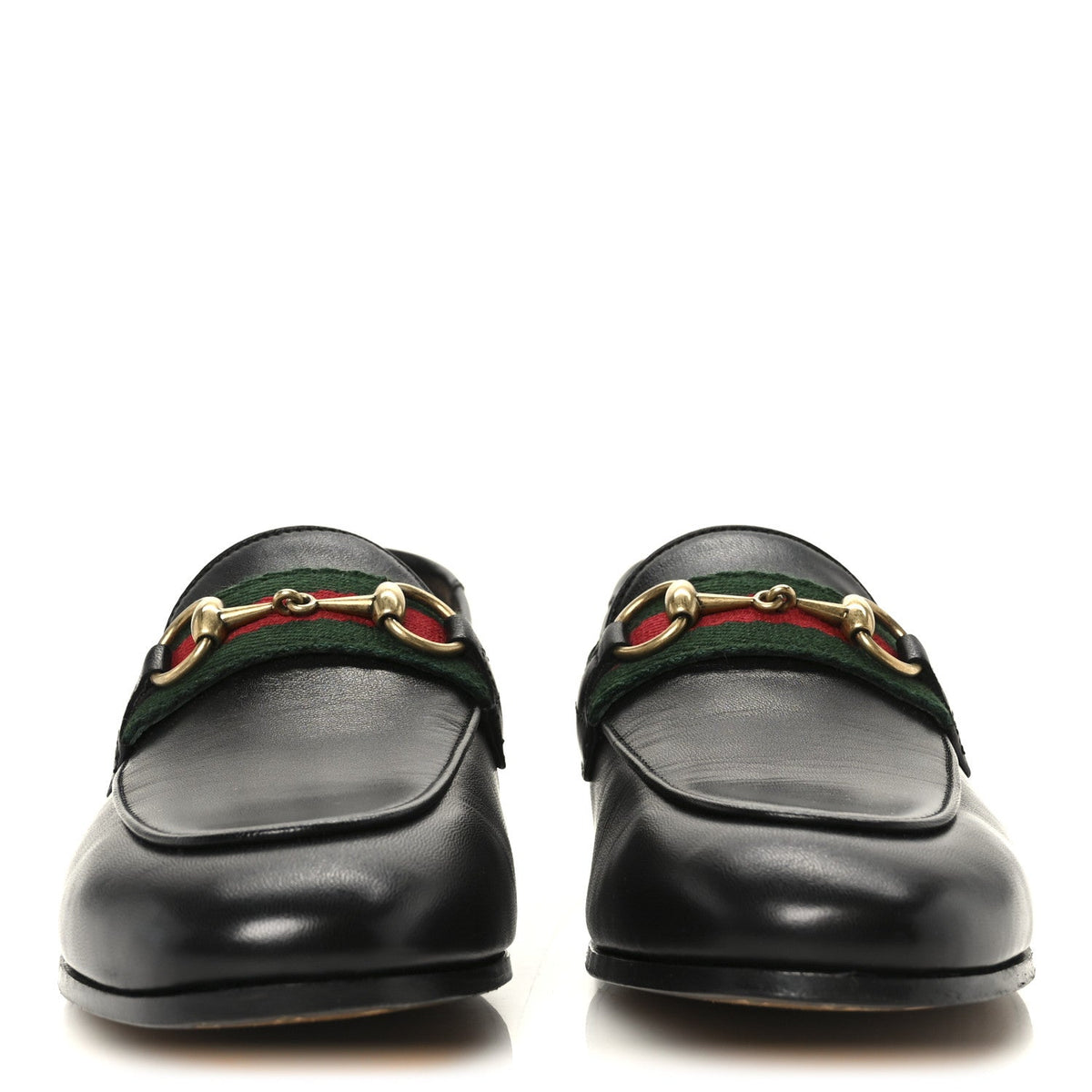 Malaga Kid Web Womens Horsebit Loafers 39.5 Black 35 Black