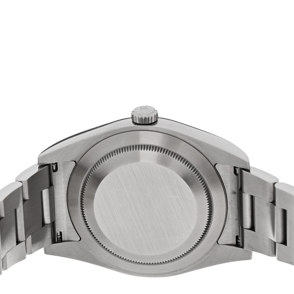 Stainless Steel 39mm Oyster Perpetual Watch Blue 114300