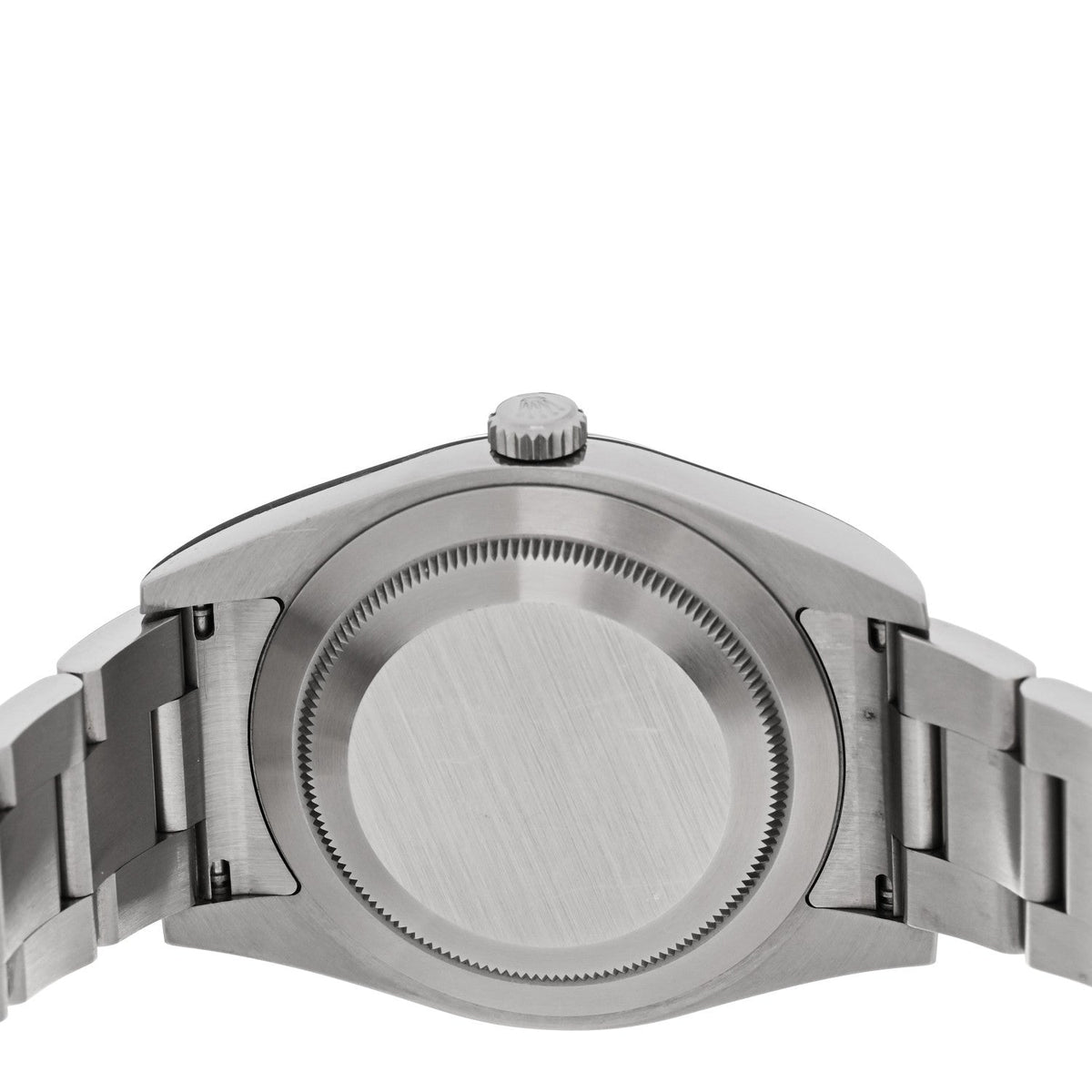 Stainless Steel 39mm Oyster Perpetual Watch Blue 114300