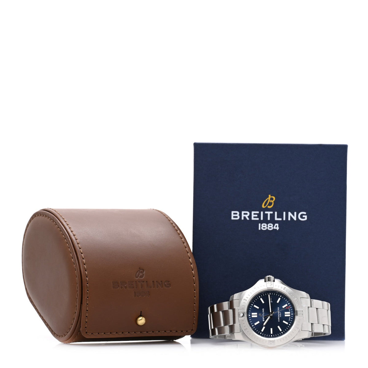 Stainless Steel 44mm Colt Chronometer Automatic Watch Blue A17388