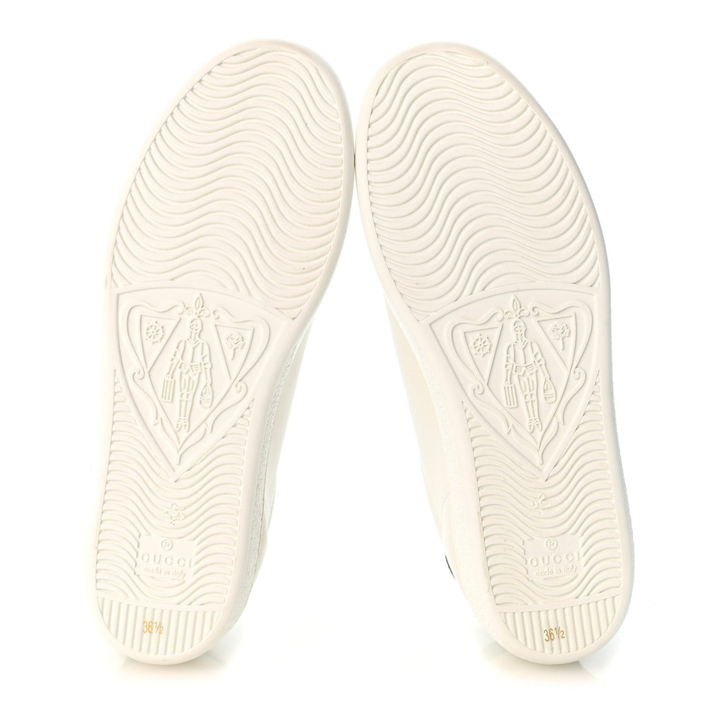 Evolution Calfskin Cat Womens Ace Sneakers 36.5 White New Shamrock