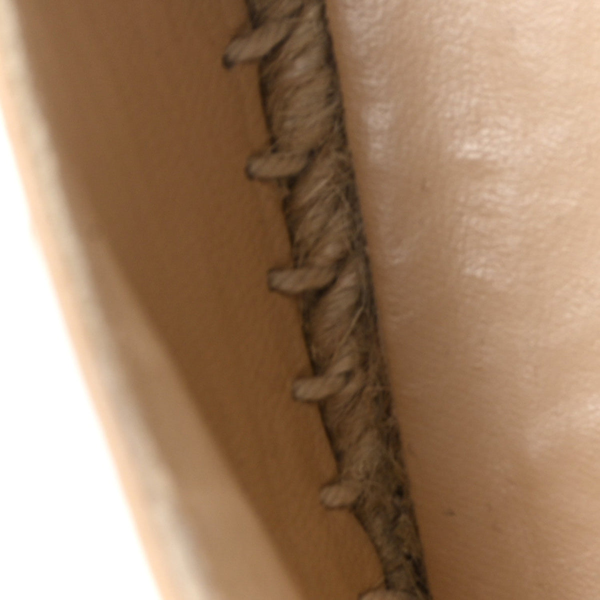 Lambskin CC Espadrilles 36 Beige Black