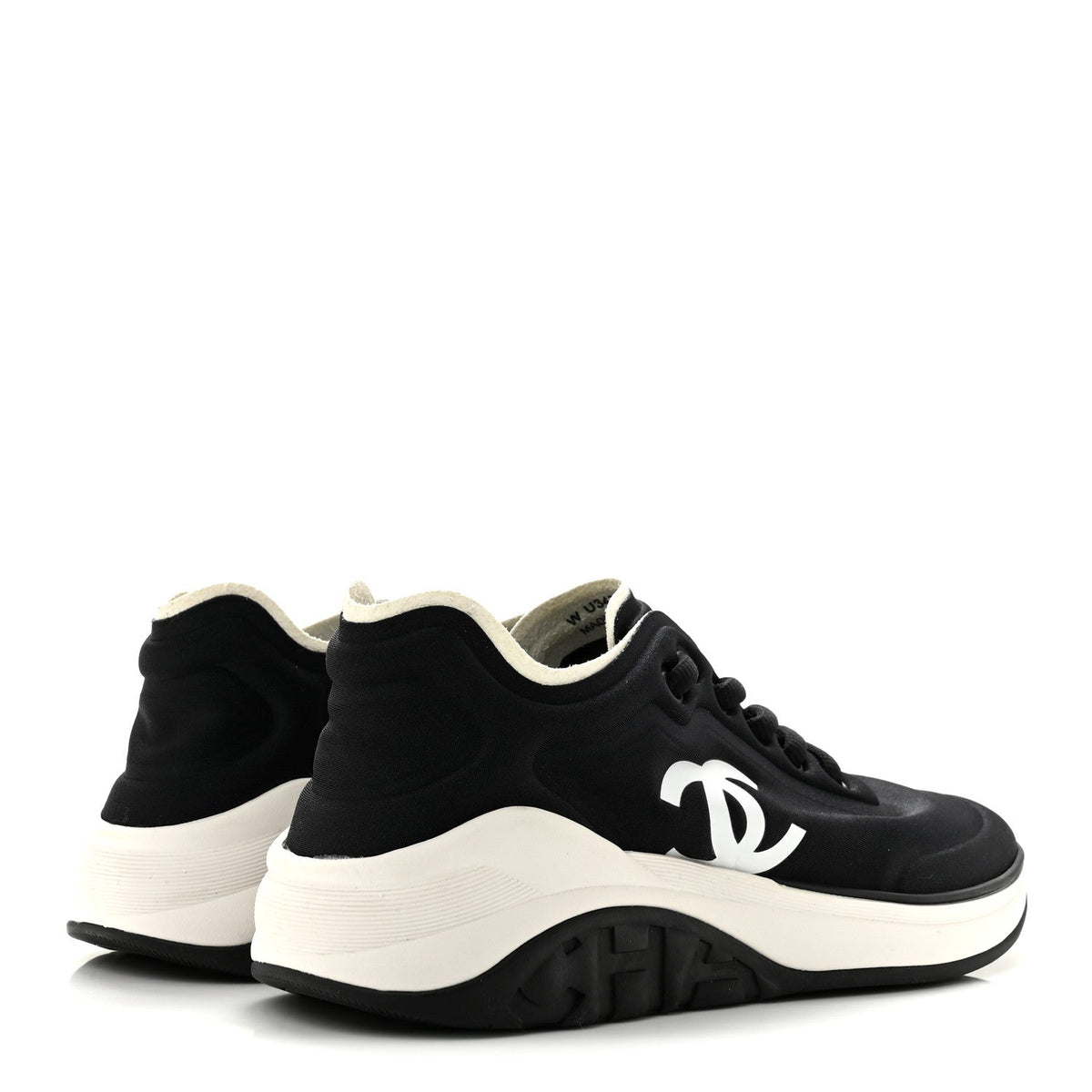 Mesh Lycra Thermoplastic Mens Sneakers 36 Black