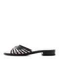 Goatskin CC Sandals 38.5 Black