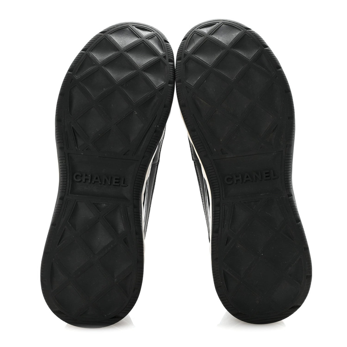 Velvet Calfskin Mixed Fibers Mens CC Sneakers 41 Black