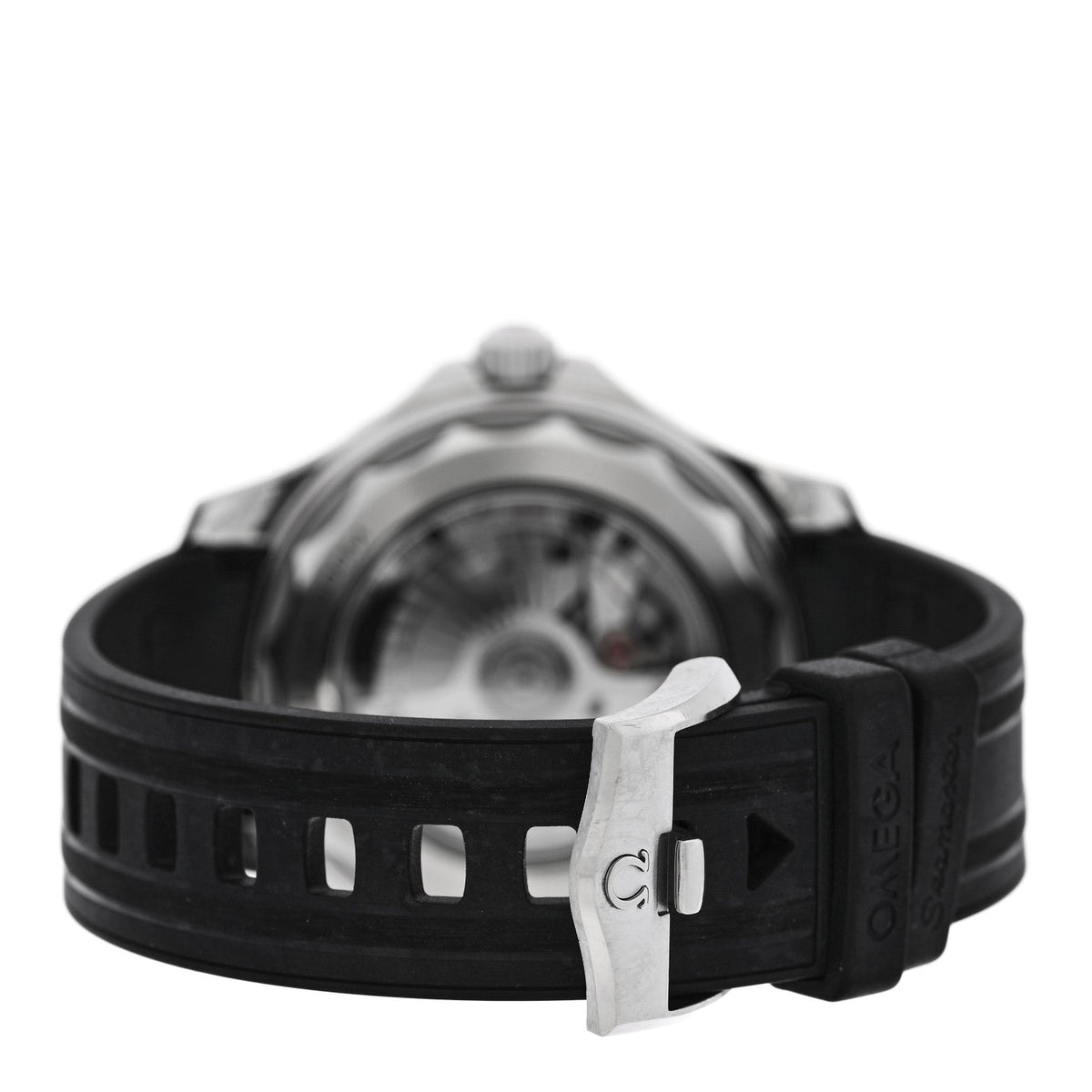 Stainless Steel Rubber 42mm Seamaster Diver 300M Co-Axial Master Chronometer Automatic Watch Black 210.32.42.20.01.001