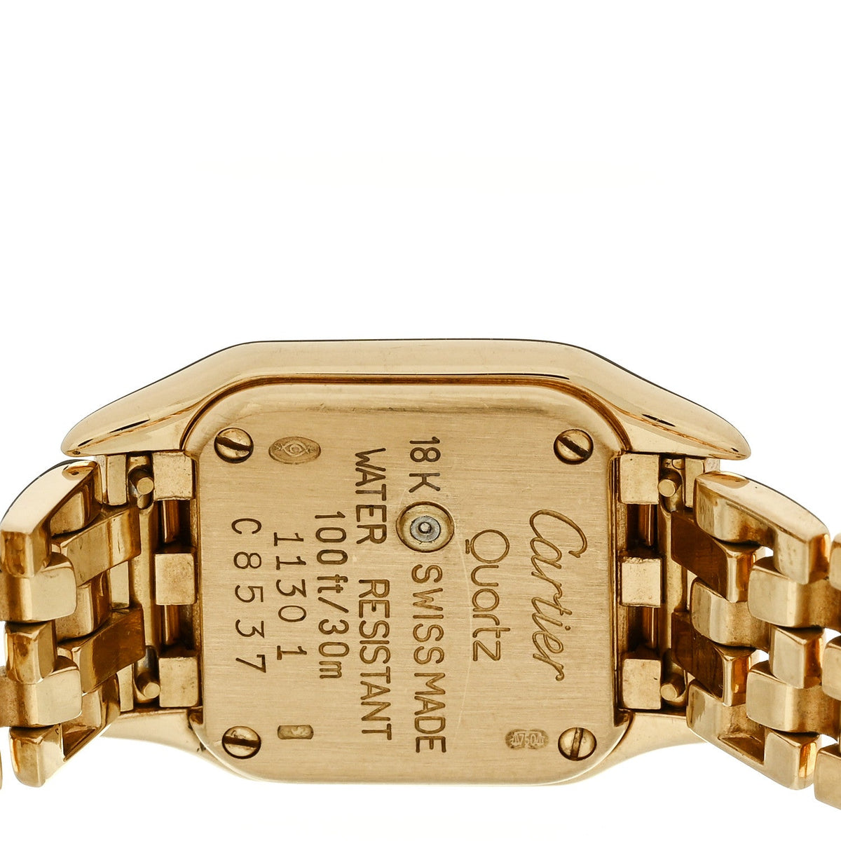 18K Yellow Gold 17mm Panthere Quartz Watch