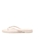 Goatskin CC Times Square Thong Sandals 38 Beige
