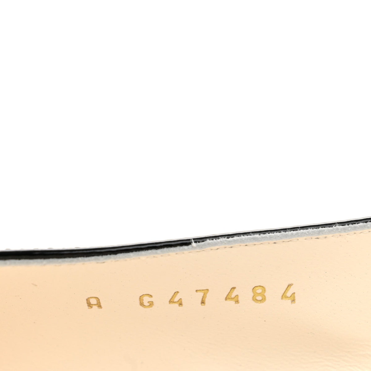 Lambskin Patent Calfskin Cap Toe CC Slingback Pumps 38.5 White Black
