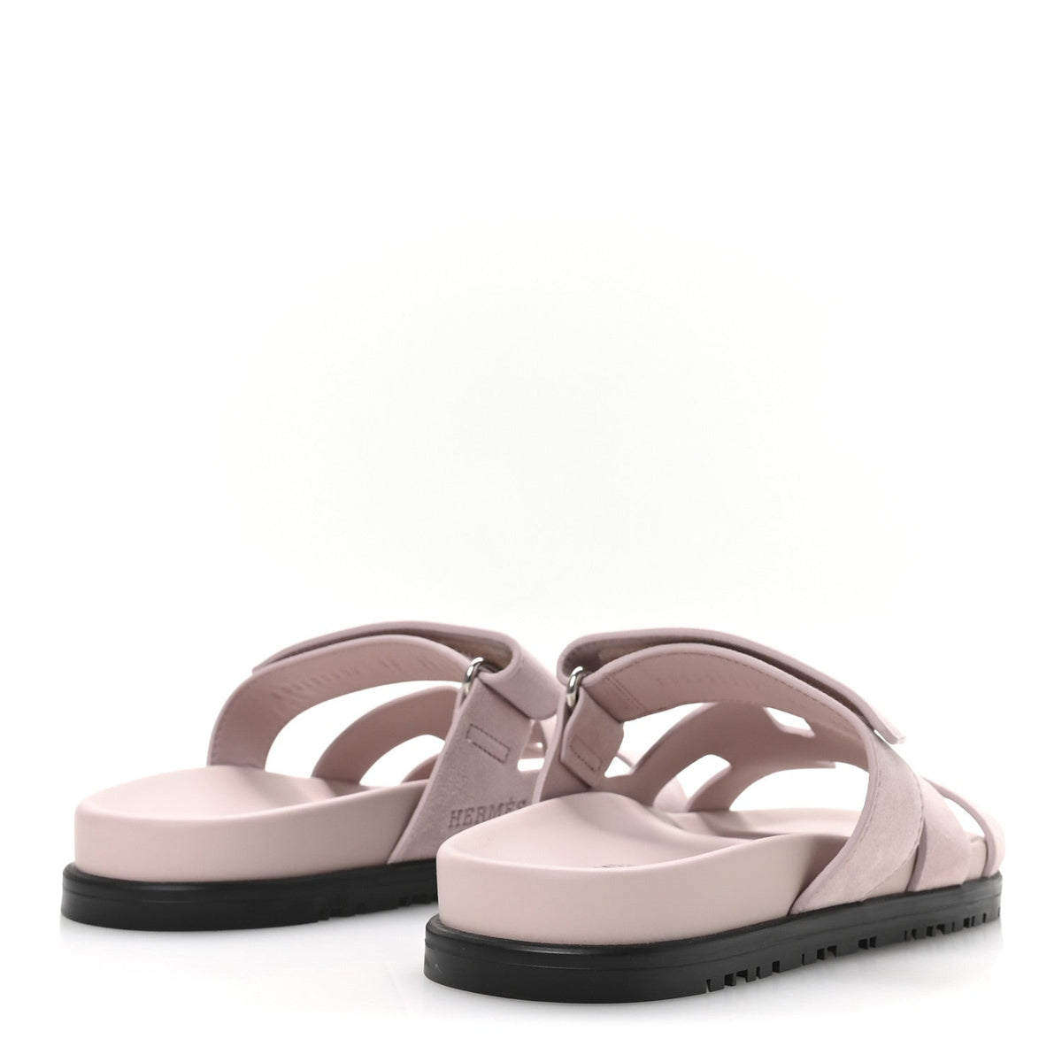 Suede Goatskin Womens Chypre Sandals 36 Rose Porcelaine