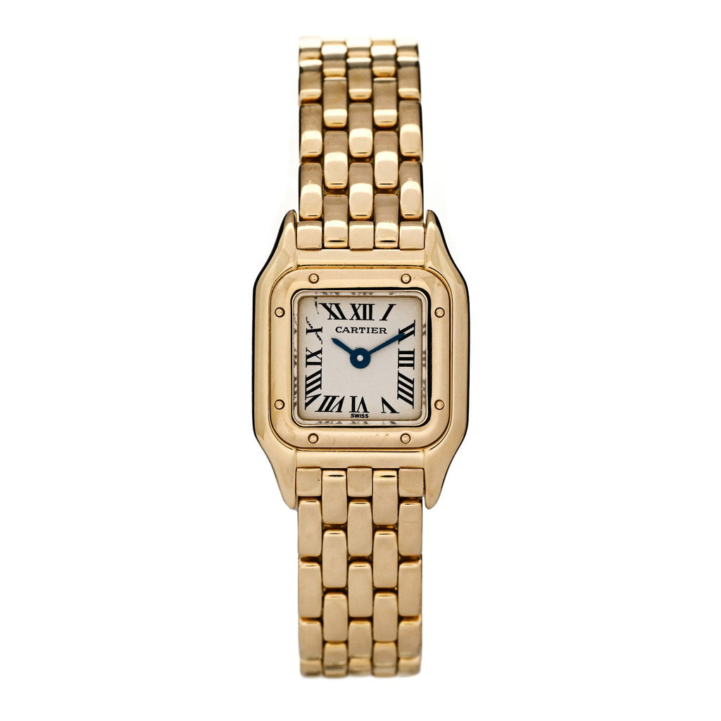 18K Yellow Gold 17mm Panthere Quartz Watch