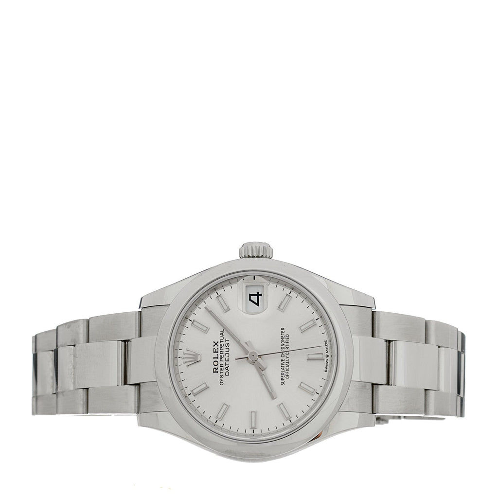 Stainless Steel 31mm Oyster Perpetual Datejust Watch Silver 278240