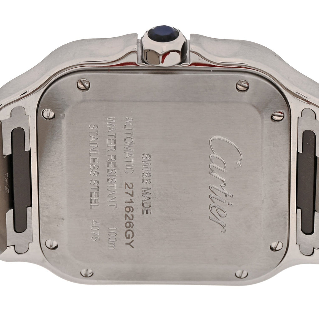Stainless Steel 35mm Santos de Cartier Automatic Watch