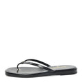 Goatskin CC Times Square Thong Sandals 39 Black