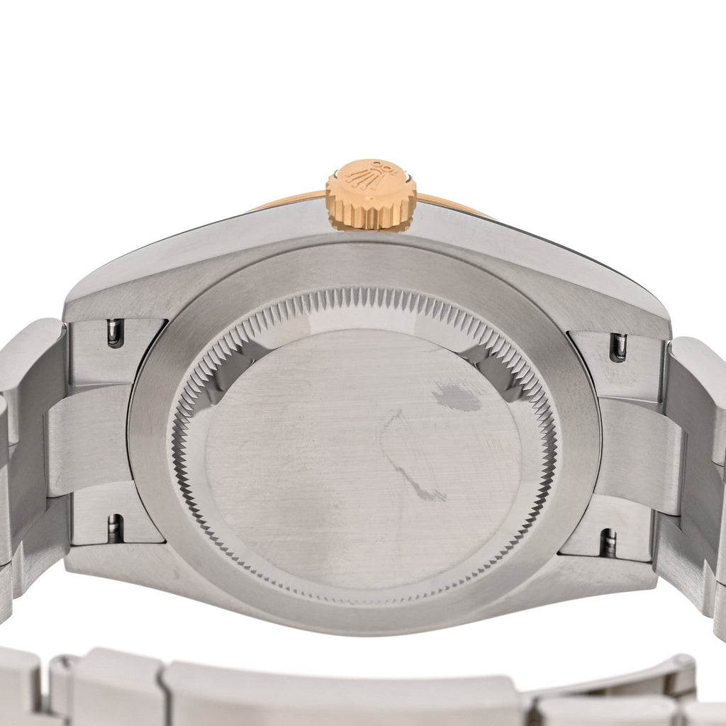 Stainless Steel 18K Yellow Gold 41mm Oyster Perpetual 100th Anniversary Watch Slate 134303