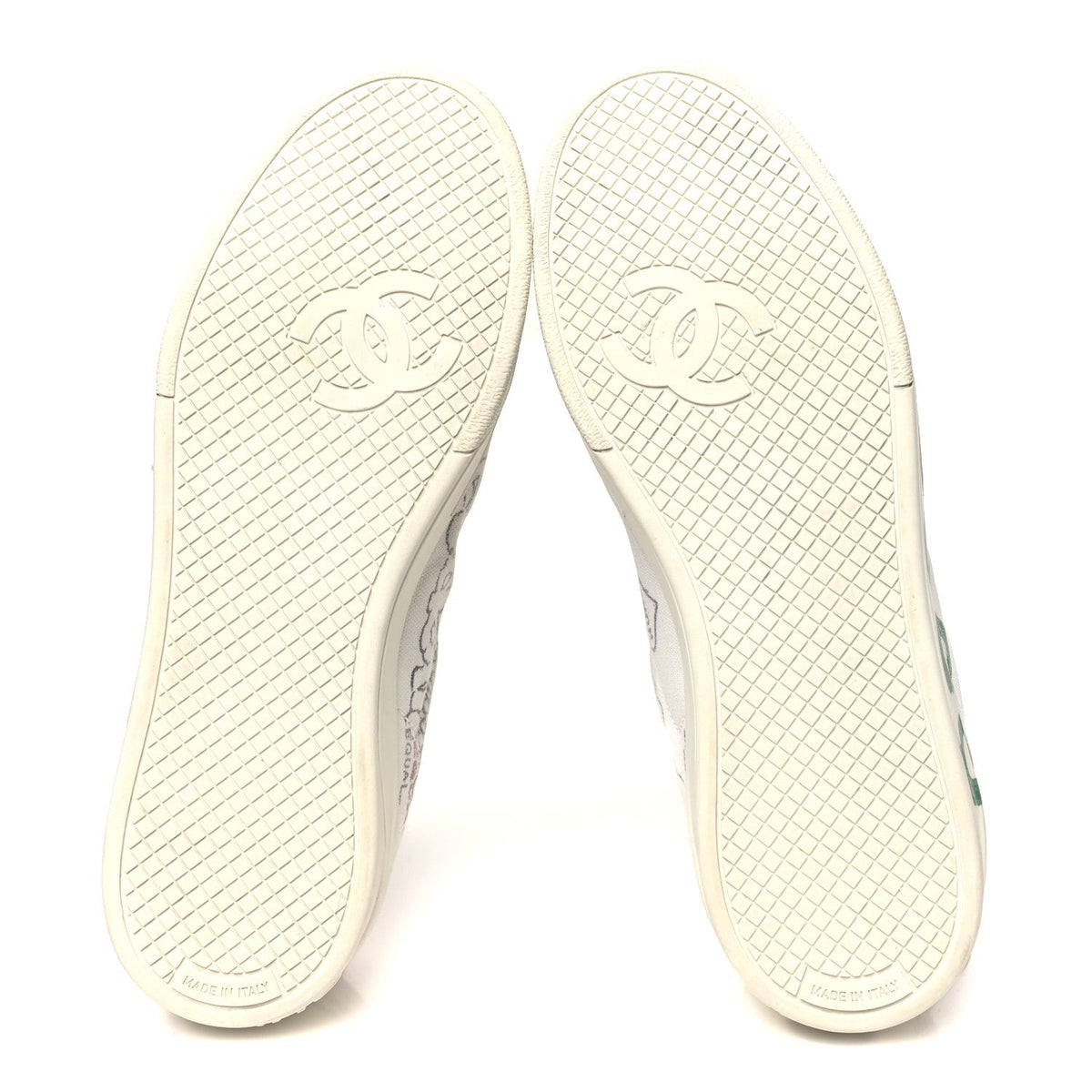 x Pharrell Williams Canvas Womens Sneakers 37 White Multicolor