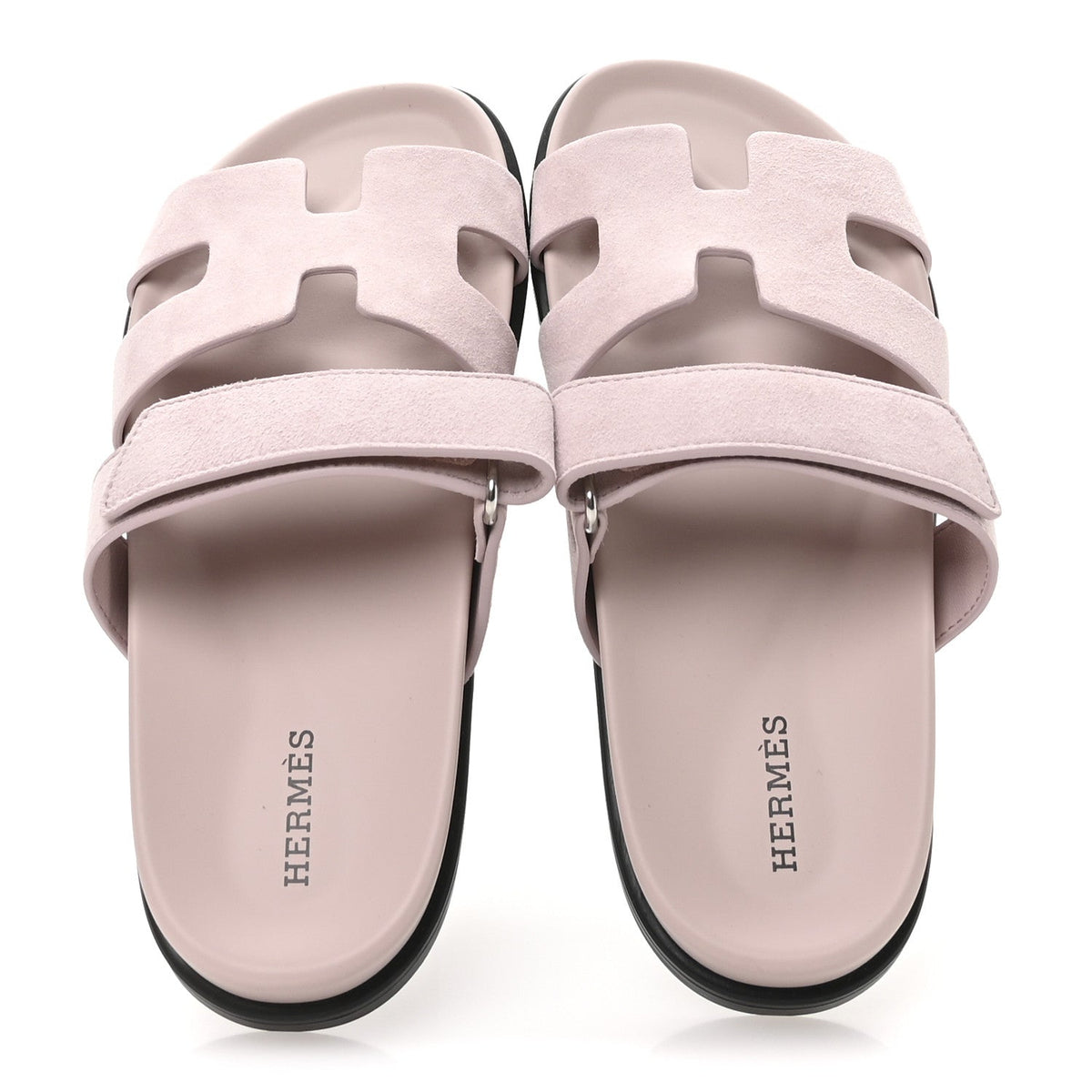 Suede Goatskin Womens Chypre Sandals 36 Rose Porcelaine