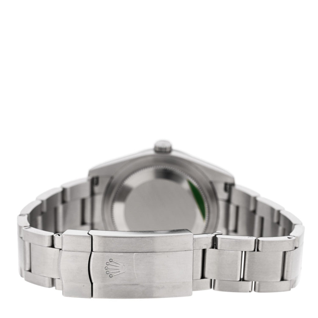 Stainless Steel 34mm Oyster Perpetual Watch Silver 124200