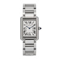 Stainless Steel 25mm Must de Cartier Tank Quartz Watch