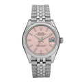 Stainless Steel 31mm Oyster Perpetual Datejust Watch Pink 278240